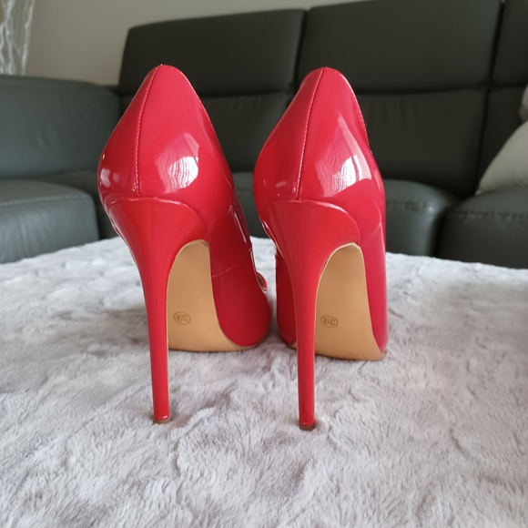 Red stiletto - size 39 - Picture 5 of 7